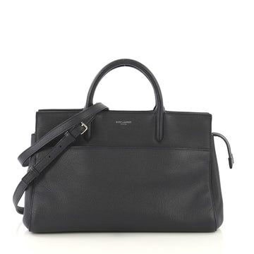 Saint Laurent Rive Gauche Cabas Leather Small - Rebag