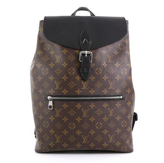 Louis Vuitton Palk Backpack Macassar Monogram Canvas Brown 413851