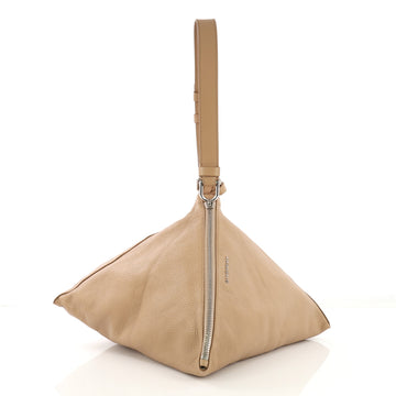 Givenchy Pyramid Wristlet Leather Large Neutral 413892