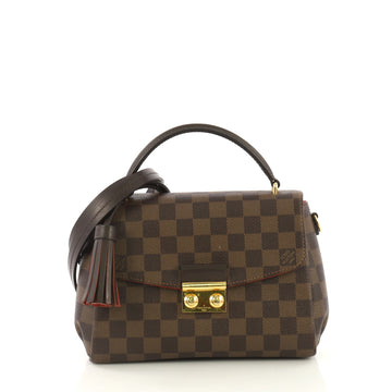 Louis Vuitton Croisette Handbag Damier Brown 413901