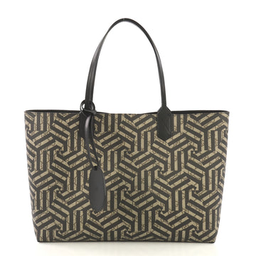 Gucci Reversible Tote Caleido GG Print Leather Medium Brown 414171