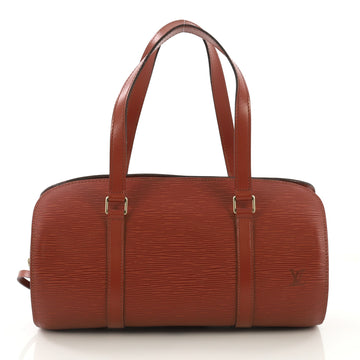 Louis Vuitton Soufflot Handbag Epi Leather Brown 4143318