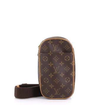 Louis Vuitton Pochette Gange Monogram Canvas Brown 414331