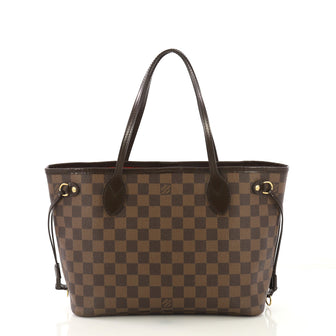 Louis Vuitton Neverfull Tote Damier PM Brown 4143332