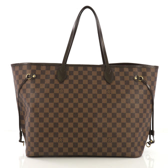 Louis Vuitton Neverfull Tote Damier GM Brown 4143334