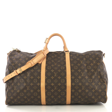 Louis Vuitton Keepall Bandouliere Bag Monogram Canvas 60