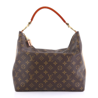 Louis Vuitton Sully Handbag Monogram Canvas PM Brown 4143710
