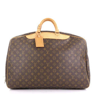 Louis Vuitton Alize Bag Monogram Canvas 1 Poche Brown 414374