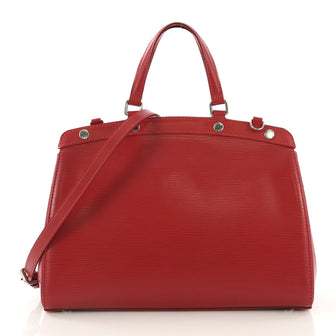 Louis Vuitton Brea Handbag Epi Leather MM Red 414572