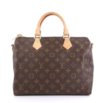 Louis Vuitton Speedy Bandouliere Bag Monogram Canvas 30 414713