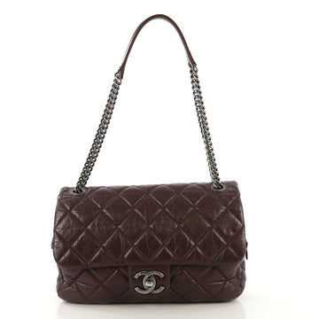 Chanel Model: Portobello Flap Bag Quilted Aged Calfskin Jumbo Red 41478/1