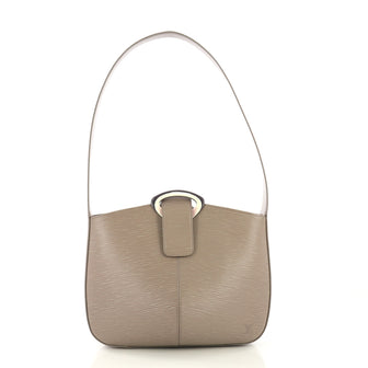 Louis Vuitton Reverie Handbag Epi Leather Gray 4148101