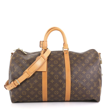 Louis Vuitton Keepall Bandouliere Bag Monogram Canvas 45