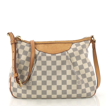 Louis Vuitton Siracusa Handbag Damier PM