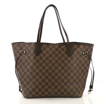 Louis Vuitton Neverfull Tote Damier MM Brown 4151720