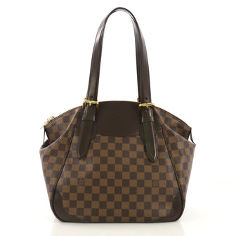 Louis Vuitton Verona Handbag Damier MM Brown 415824