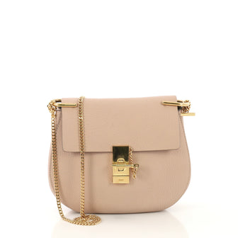 Chloe Drew Crossbody Bag Leather Small - Designer Handbag - Rebag