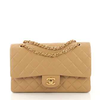 Chanel Vintage Classic Double Flap Bag Quilted Lambskin 4160414