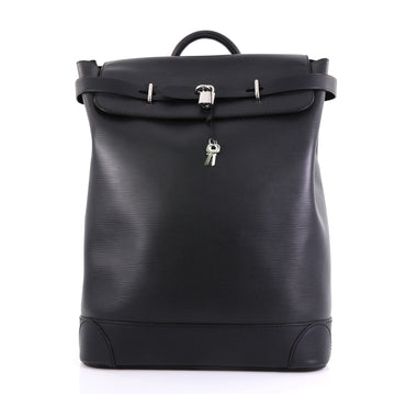 Louis Vuitton City Steamer Backpack Epi Leather Black 416041