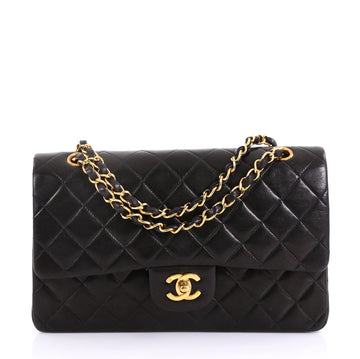 Chanel Vintage Classic Double Flap Bag Quilted Lambskin 4160616