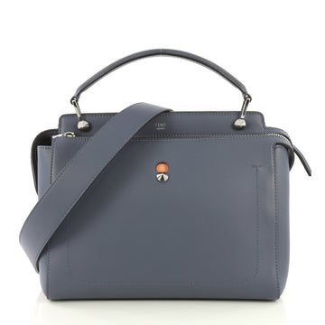 Fendi DotCom Convertible Satchel Leather Medium