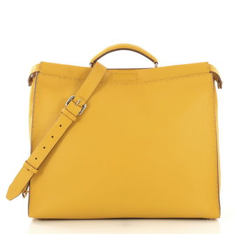 Fendi Selleria Peekaboo Bag Leather XL Yellow 4166410