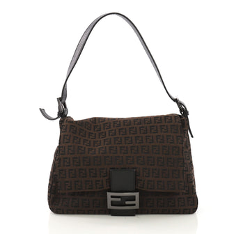 Fendi Mama Forever Bag Zucca Canvas Brown 4166412