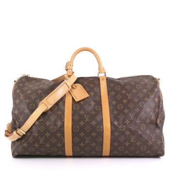 Keepall Bandouliere Bag Monogram Canvas 55