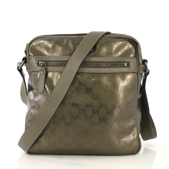 Gucci Zip Crossbody Bag GG Imprime Medium 41672/1