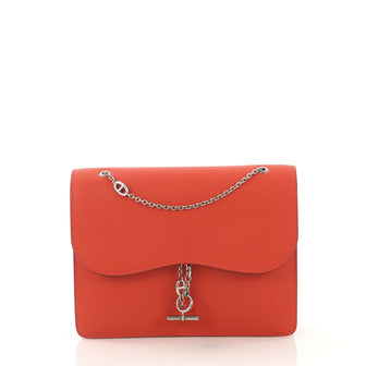 Hermes Catenina Handbag Swift Small Red 416771