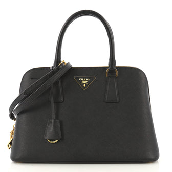 Prada Promenade Bag Saffiano Leather Medium Black 41692125