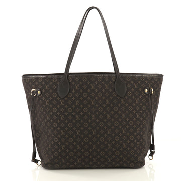 Louis Vuitton Neverfull Tote Monogram Idylle MM Brown 41692134