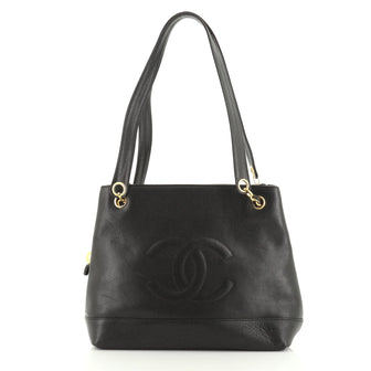 Chanel Vintage Timeless Chain Shoulder Bag Caviar Medium