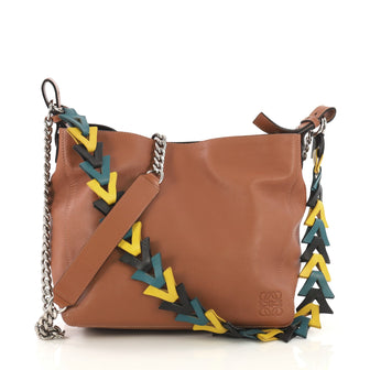 Loewe V Bucket Bag Leather - Designer Handbag - Rebag