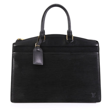Louis Vuitton Riviera Handbag Epi Leather Black 4169245