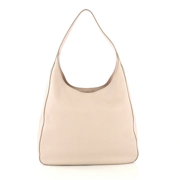 Prada Pocket Hobo Vitello Daino Medium - Designer Handbag - Rebag