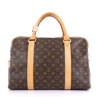 Louis Vuitton Carryall Handbag Monogram Canvas Brown 416997