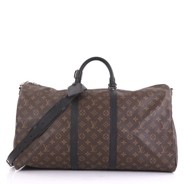 Louis Vuitton Keepall Bandouliere Bag Macassar Monogram 4170021