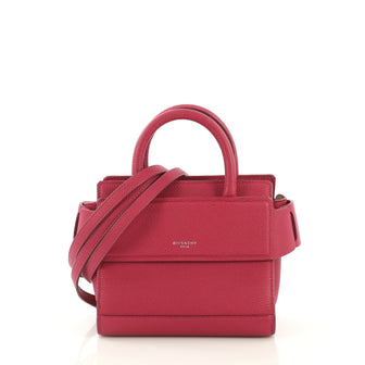 Givenchy Horizon Satchel Leather Nano Pink 4170027