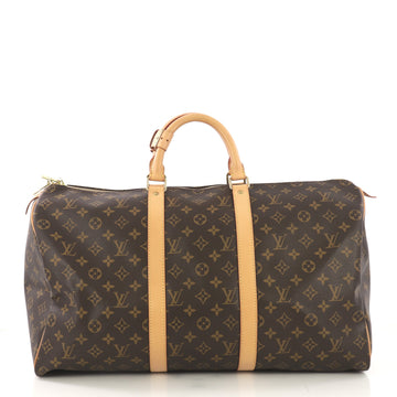 Louis Vuitton Keepall Bag Monogram Canvas 50 Brown 4170034