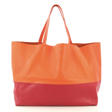 Celine Horizontal Bi-Cabas Tote Leather Large - Rebag