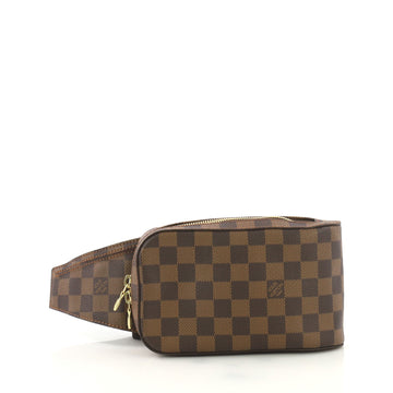 Louis Vuitton Geronimos Waist Bag Damier Brown 417003