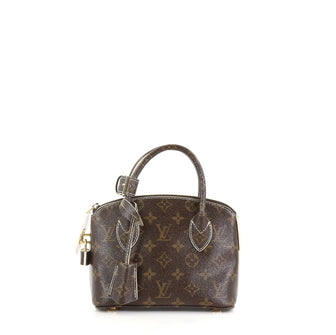 Louis Vuitton Lockit Handbag Monogram Fetish Canvas BB 4170047