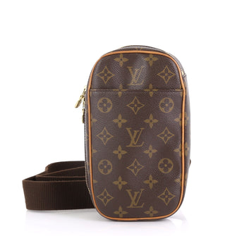 Louis Vuitton Pochette Gange Monogram Canvas Brown 4170063