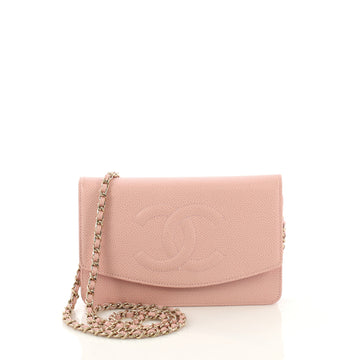 Chanel Model: Vintage Timeless Wallet on Chain Caviar Pink 41720/2
