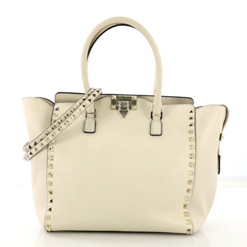 Rockstud Tote Rigid Leather Medium