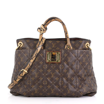 Louis Vuitton Limited Edition Exotique Handbag Monogram 417298