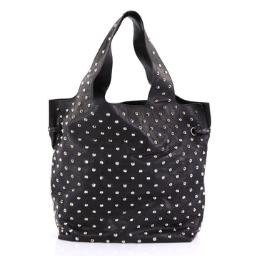 Givenchy George V Bag Studded Leather Black 417631