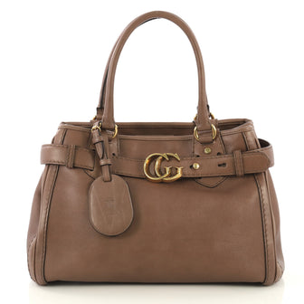 Gucci GG Running Tote Leather Medium - Designer Handbag - Rebag