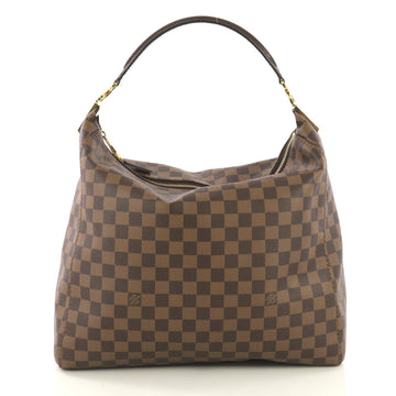 Louis Vuitton Portobello Handbag Damier GM Brown 417811